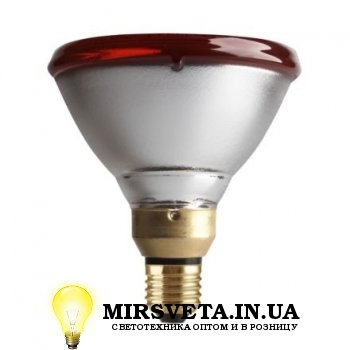Лампа накаливания инфракрасная ИКЗК 250Вт 220В Е27 250R/IR/R/E27 GE