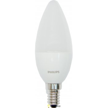 Светодиодная лампа 6Вт CorePro candle ND 6-40W E14 827 B39 FR свеча PHILIPS