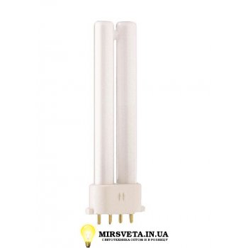 Лампа енерго сберегающая компактно люминесцентная PL-S  9W/840/4P Philips