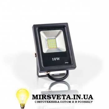 Прожектор светодиодный 10Вт EVRO LIGHT EV-10-01 6400K 800Lm SMD